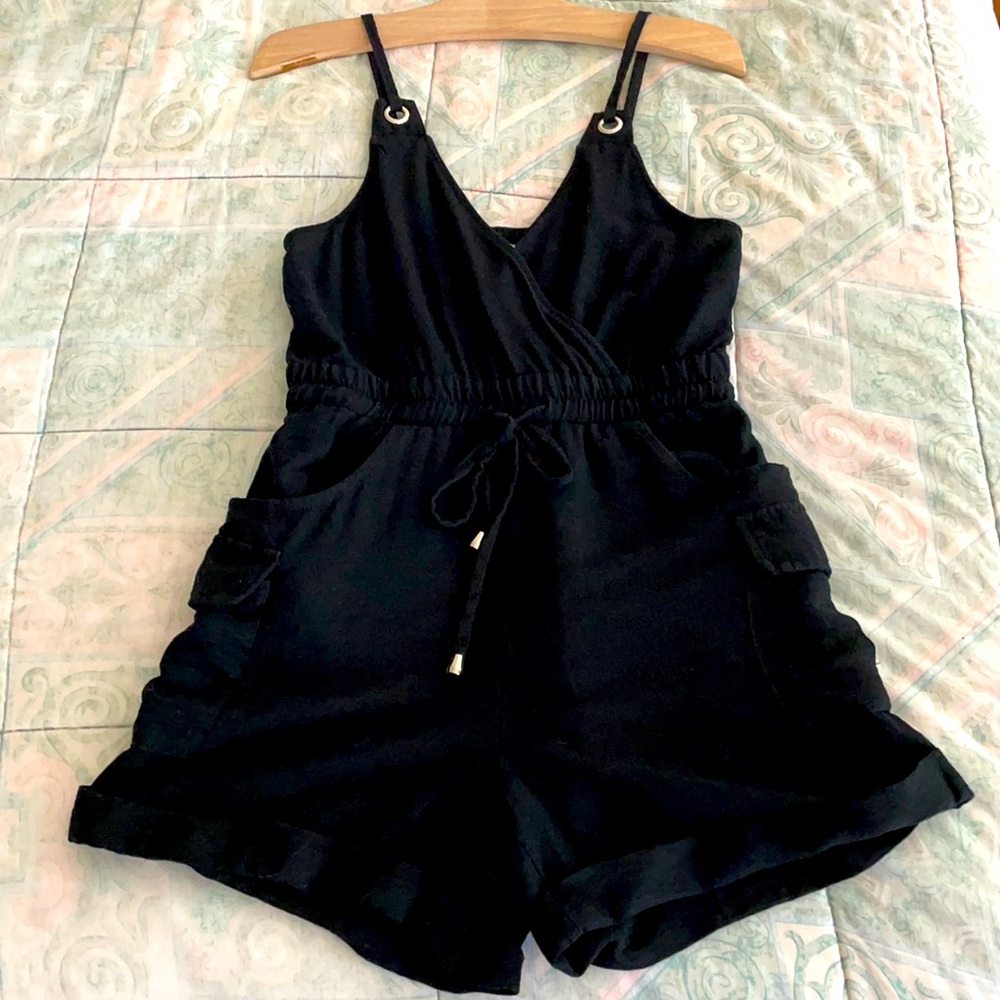 Black Street Romper